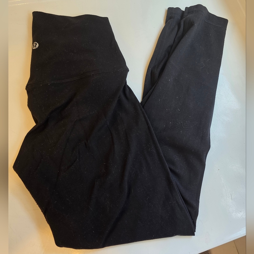 Lululemon Align Black Leggings Flawed